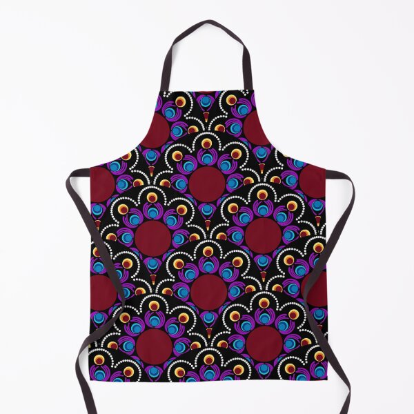 Item preview, Eye of the Storm Dot Mandala Scale Pattern designed and sold by Triplicate Limited.