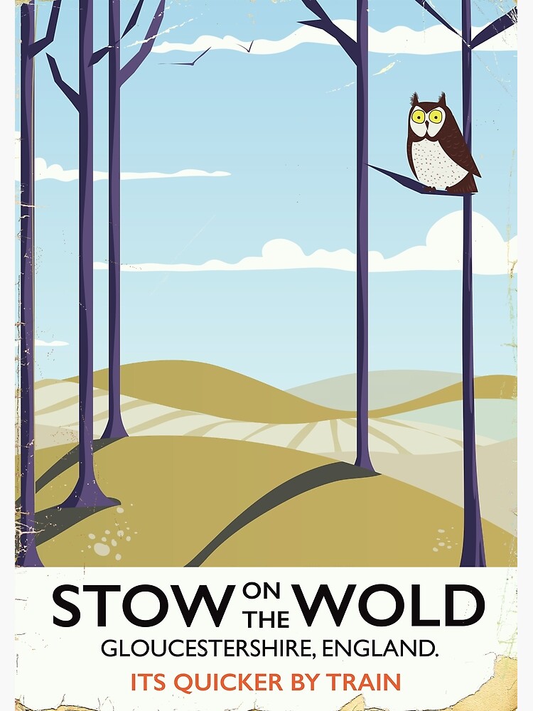stow on the wold by vectorwebstore