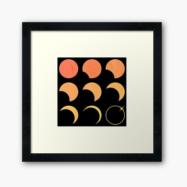 Item preview, Minimal Solar Eclipse designed and sold by sachpica.