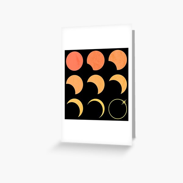 Item preview, Minimal Solar Eclipse designed and sold by sachpica.