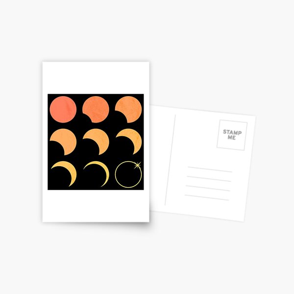 Item preview, Minimal Solar Eclipse designed and sold by sachpica.