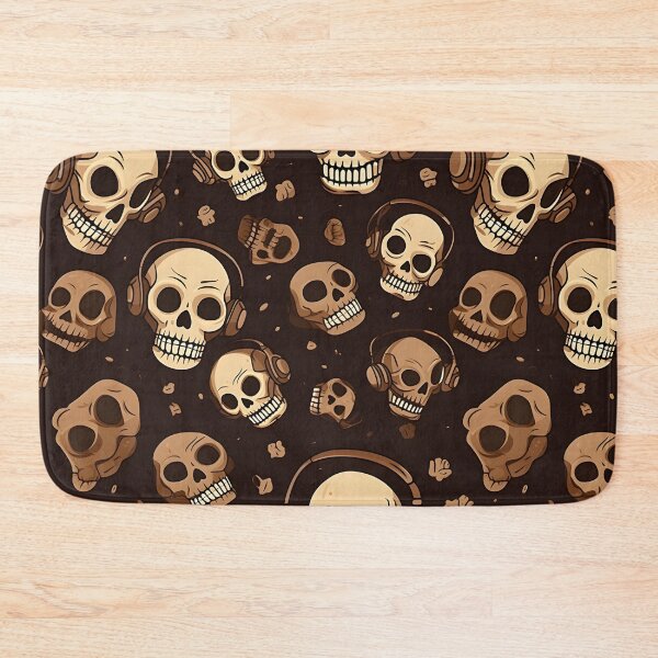 Item preview, Skull seamless wallpaper. designed and sold by Witchanun Komutthong.