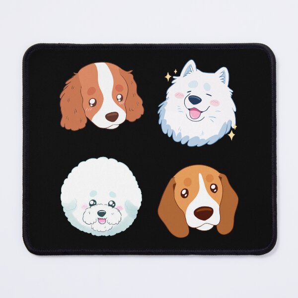 Item preview, Cute cartoon dogs faces pack  designed and sold by Yaragold.