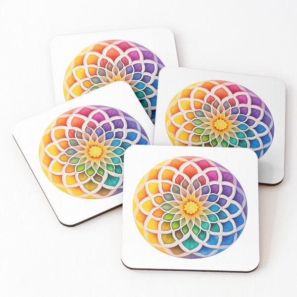 Item preview, Mandala Round Symbol , a sticker for meditation on any surface  designed and sold by MartynGrey.