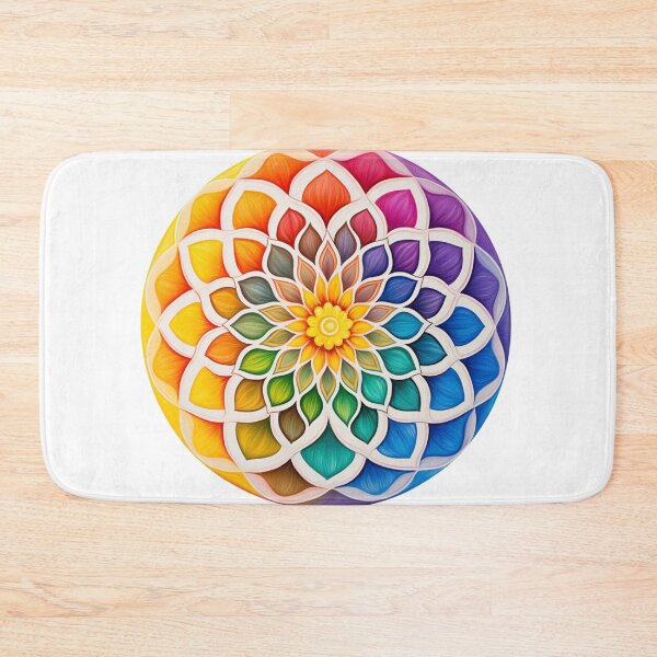 Item preview, Mandala Round Symbol , a sticker for meditation on any surface  designed and sold by MartynGrey.