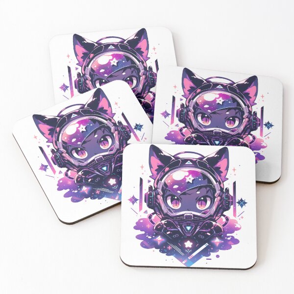 Item preview, Stellar Whiskers: Galaxy Cat Majesty designed and sold by KaleidoKiosk.