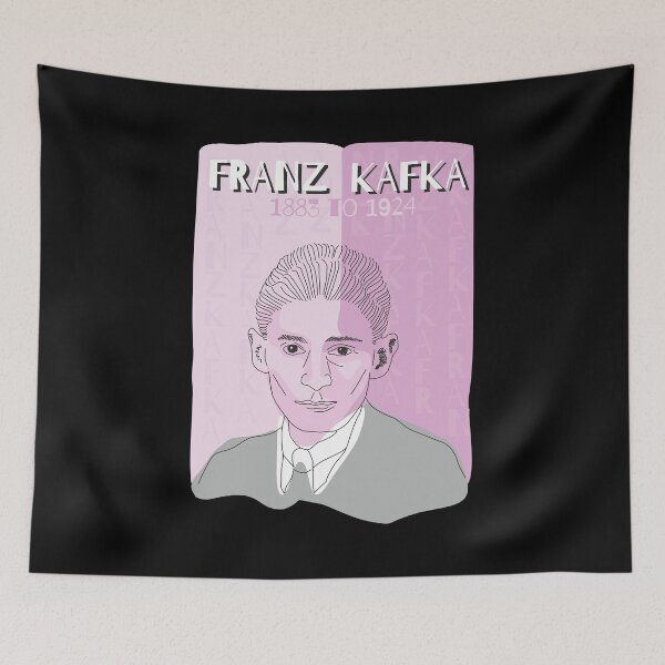 Item preview, Franz Kafka in Portrait Sketch designed and sold by ShubhankarK.