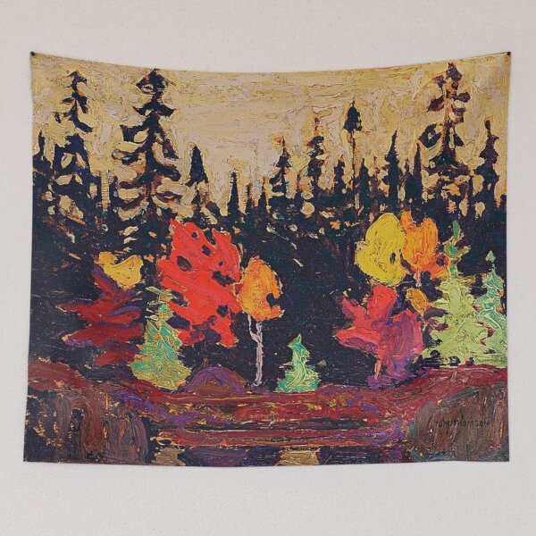 Item preview, Black Spruce and Maple (1915) by Tom Thomson. designed and sold by IORI-PROFILER.