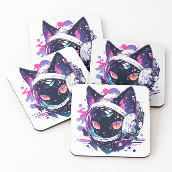 Item preview, Stellar Whiskers: Galaxy Cat Majesty designed and sold by KaleidoKiosk.