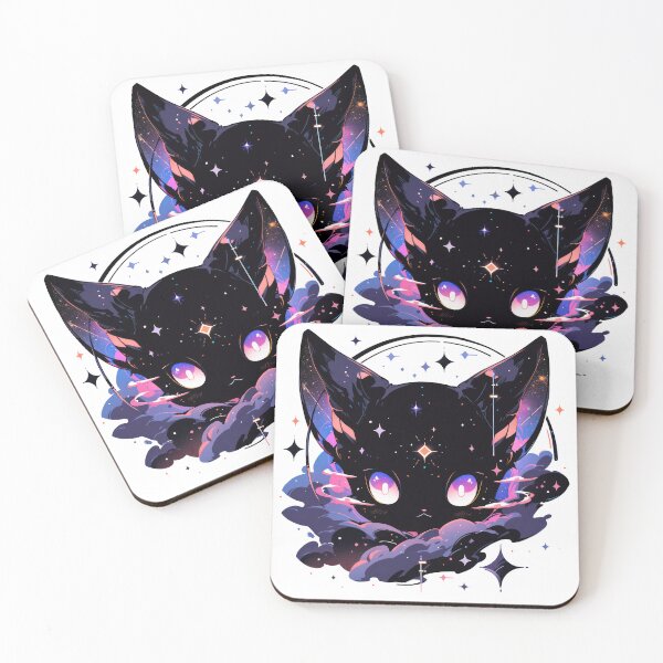 Item preview, Stellar Whiskers: Galaxy Cat Majesty designed and sold by KaleidoKiosk.