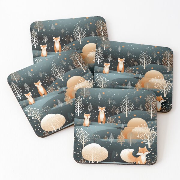 Item preview, Foxes in the Woods designed and sold by MaisiePumpkin.