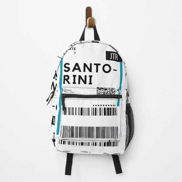 Item preview, Santorini - Greece Airplane Boarding Pass designed and sold by RoamInk.
