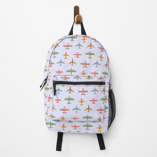 Item preview, Vintage Airplanes in 70s Colors - On Lilac designed and sold by TigaTiga.