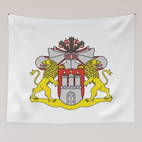 Item preview, Hamburg Coat of Arms designed and sold by Hoorahville.
