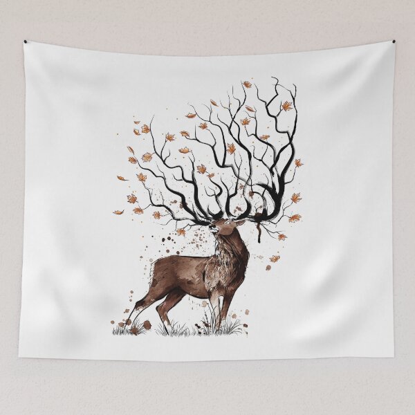 Item preview, autumn deer designed and sold by zoezowie79.