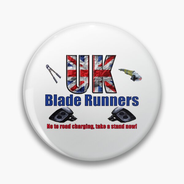 Item preview, UK Blade runners, take a stand now (Transparent background) designed and sold by PicsByTony.