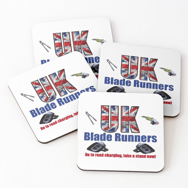 Item preview, UK Blade runners, take a stand now (Transparent background) designed and sold by PicsByTony.