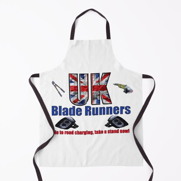 Item preview, UK Blade runners, take a stand now (Transparent background) designed and sold by PicsByTony.