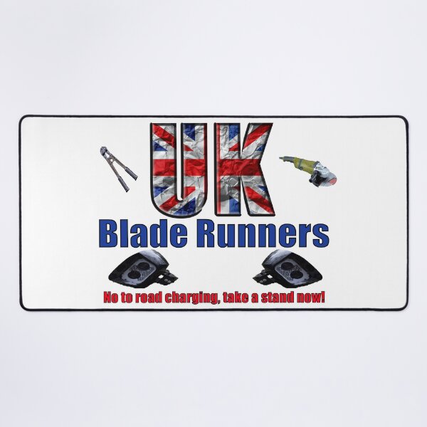 Item preview, UK Blade runners, take a stand now (Transparent background) designed and sold by PicsByTony.