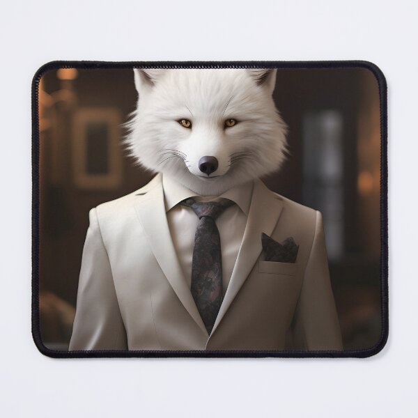 Item preview, Arctic fox being classy (Arctic fox wearing a suit) designed and sold by 47T-Shirts.