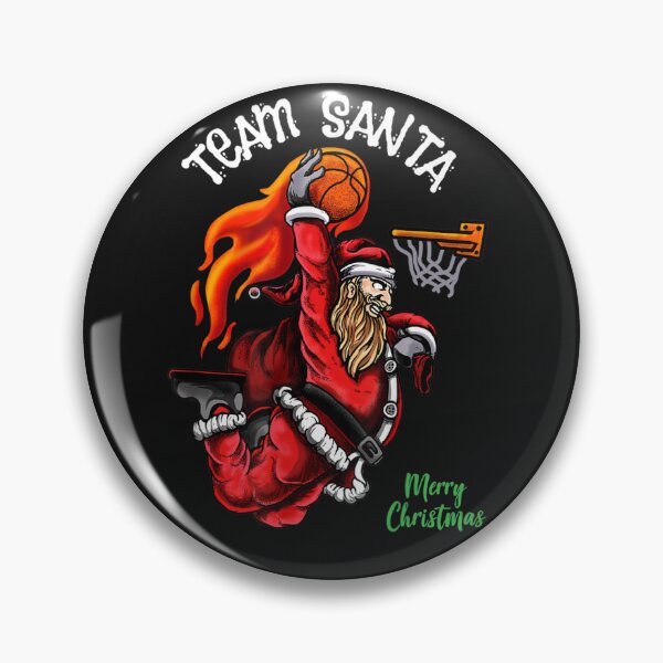 Item preview, Team Santa Christmas Basketball Slam Dunk Xmas designed and sold by SchoebenIllijah.