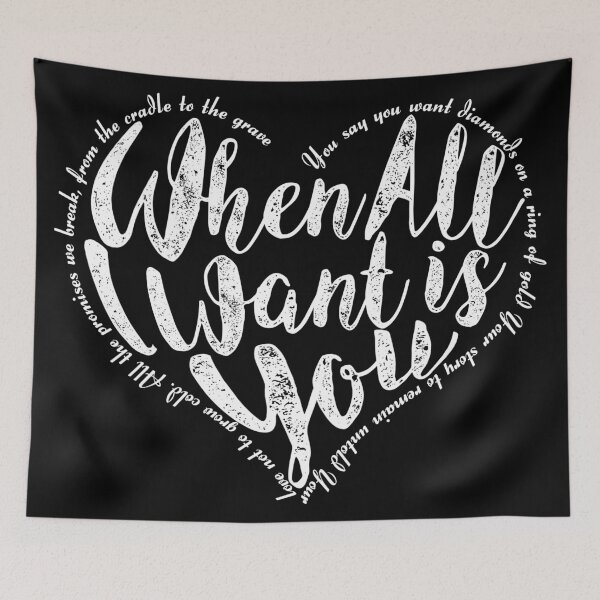 Item preview, u2 all i want is you heart in white designed and sold by clad63.