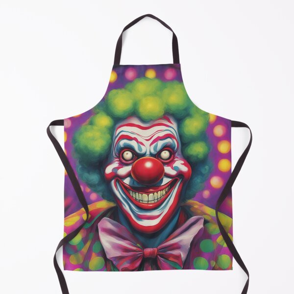 Aperçu de l'œuvre Trippy Psychedelic Clown: Dazzling Design for the Fearlessly Stylish créée et vendue par The-Library.