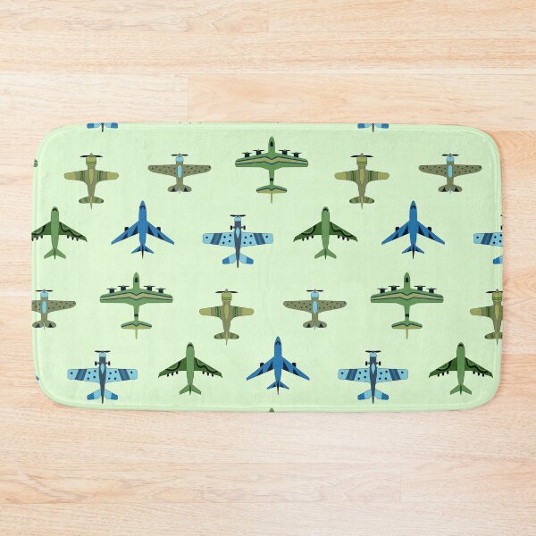 Item preview, Green and Blue Vintage Airplanes - on Mint designed and sold by TigaTiga.