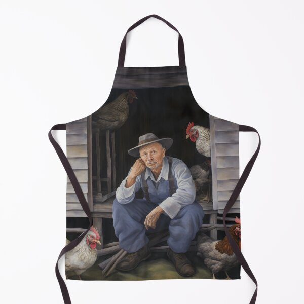 Item preview, Chicken Man at Rest in Henhouse designed and sold by YoPedro.
