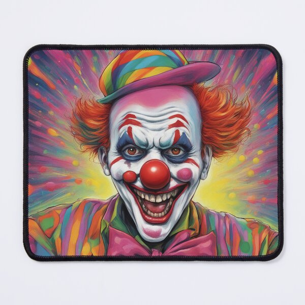 Item preview, Kaleidoscopic Clown: A Vivid Journey into Artistic Psychedelia designed and sold by The-Library.