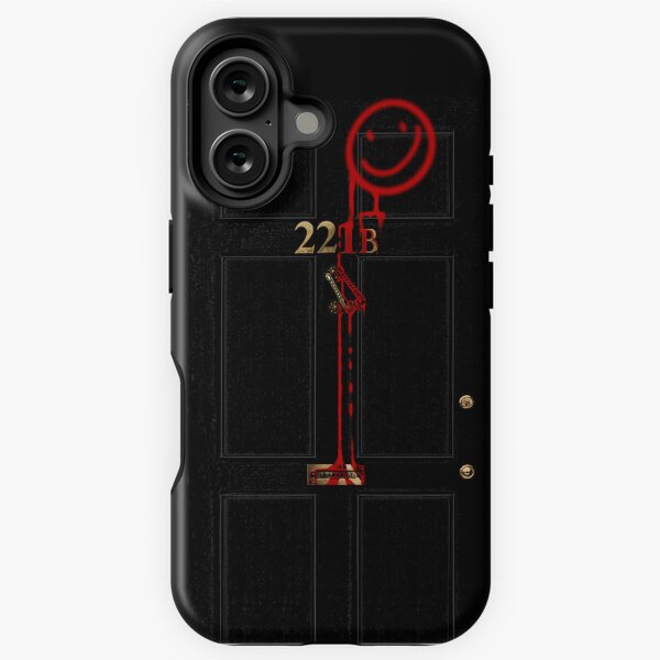 Item preview, Smile! You're at 221B - red designed and sold by gruffyjustice.