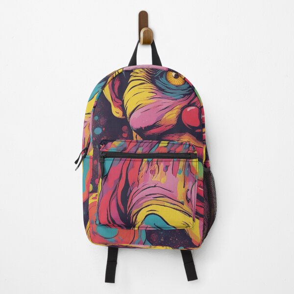 Item preview, Sinister Clown in Psychedelic Realm: Eerie Art for the Daring designed and sold by The-Library.
