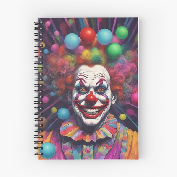 Item preview, Dark Psychedelia: The Sinister Clown's Mystifying Gaze designed and sold by The-Library.