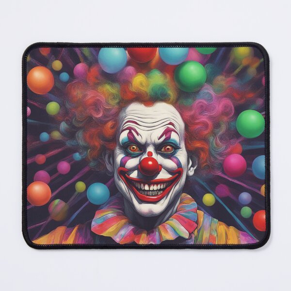 Item preview, Dark Psychedelia: The Sinister Clown's Mystifying Gaze designed and sold by The-Library.