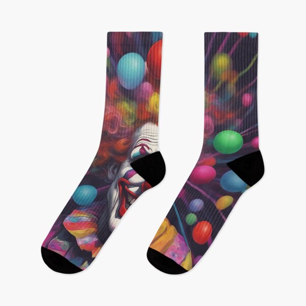 Item preview, Dark Psychedelia: The Sinister Clown's Mystifying Gaze designed and sold by The-Library.