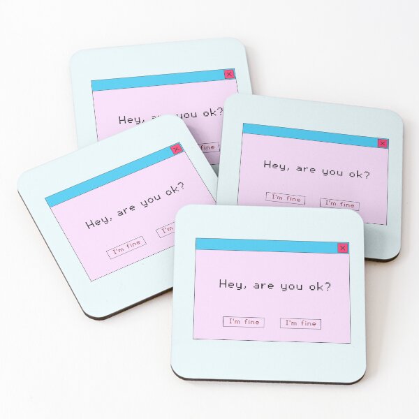 Item preview, Hey, are you ok? computer designed and sold by MikaNeko.