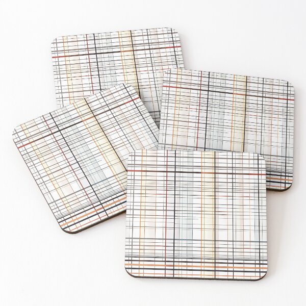 Item preview, checks and tartan seamless repeat modern classic pattern with the woven texture designed and sold by APHIDAT-TA.