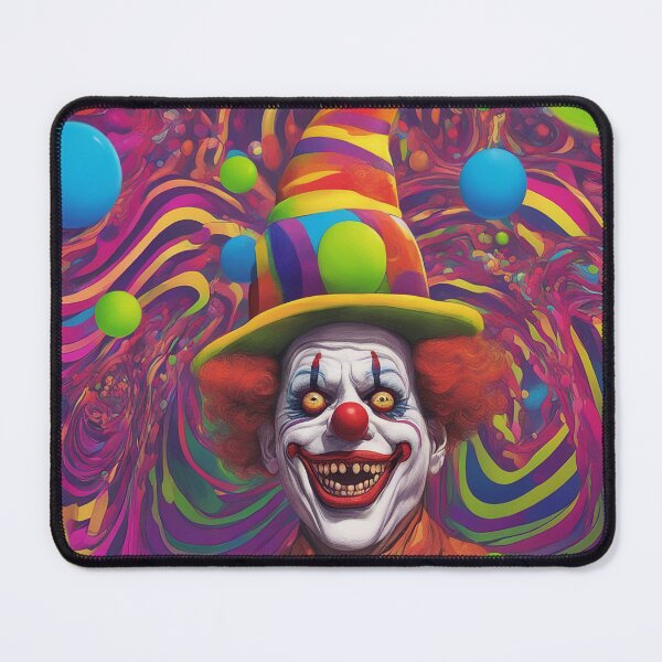 Item preview, Dark Psychedelia: The Sinister Clown's Mystifying Gaze designed and sold by The-Library.