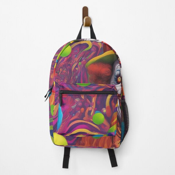 Item preview, Dark Psychedelia: The Sinister Clown's Mystifying Gaze designed and sold by The-Library.