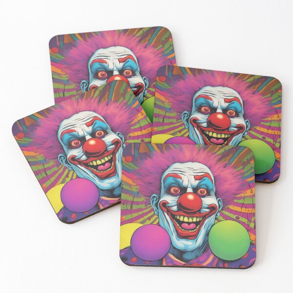 Item preview, Haunting Visions: The Psychedelic Sinister Clown's Hypnotic Dance designed and sold by The-Library.