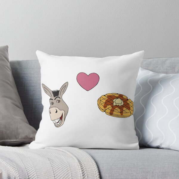 Item preview, Donkey Loves Waffles designed and sold by gregoreo.