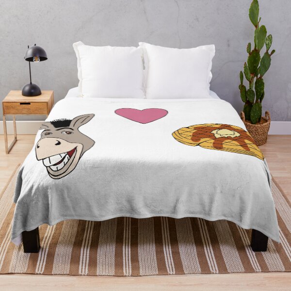 Item preview, Donkey Loves Waffles designed and sold by gregoreo.