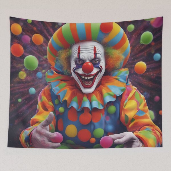 Item preview, Sinister Spectacle: A Clown's Psychedelic Descent into Darkness designed and sold by The-Library.