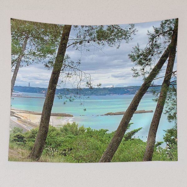 Item preview, entrada da barra. Lisbon. Rio Tejo. Alto da Boa Viagem designed and sold by Tereza Pilar  Art.