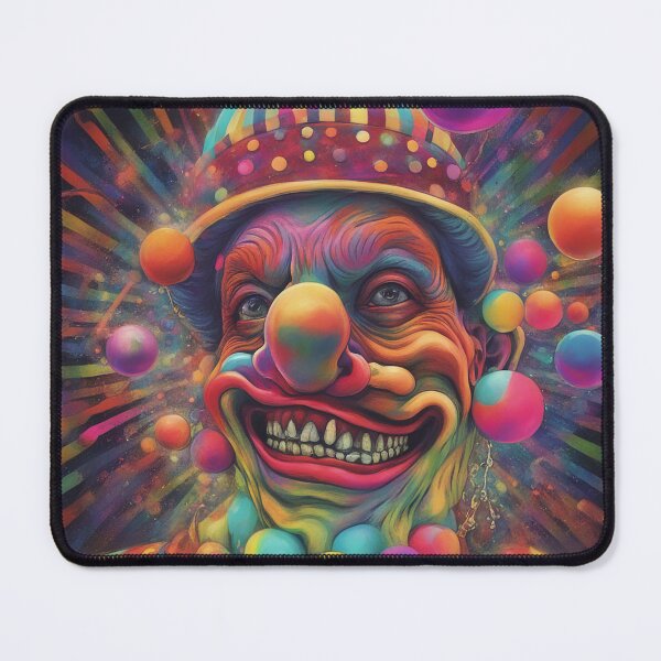 Item preview, Shadow Play: The Psychedelic Sinister Clown's Ominous Dance designed and sold by The-Library.