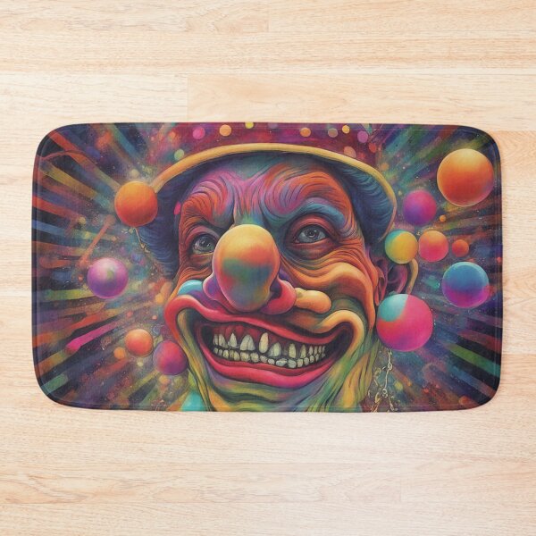 Item preview, Shadow Play: The Psychedelic Sinister Clown's Ominous Dance designed and sold by The-Library.
