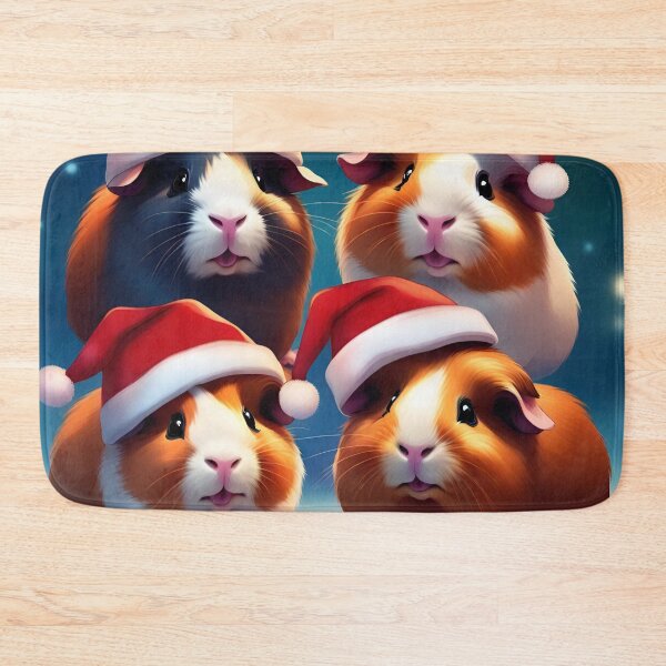 Item preview, Guinea pigs on Christmas designed and sold by zanifun.
