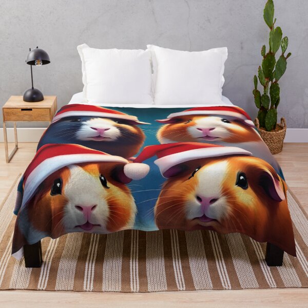 Item preview, Guinea pigs on Christmas designed and sold by zanifun.