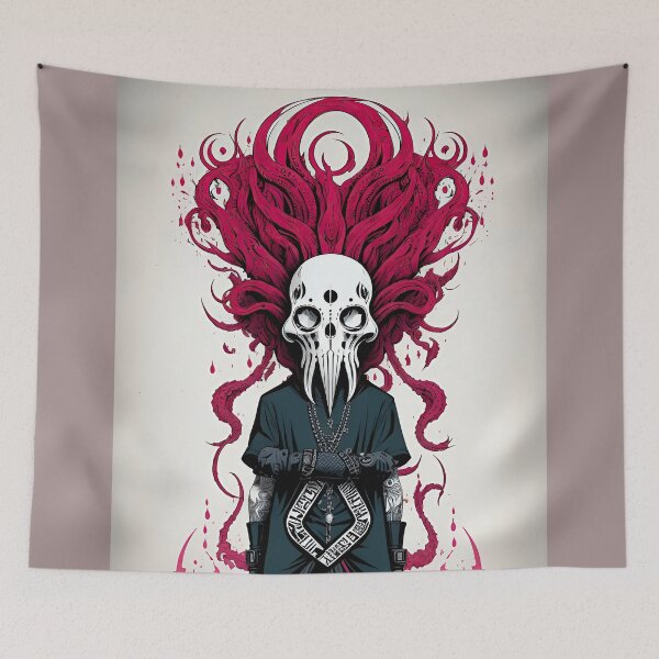 Item preview, Neo Gothic Skull Monster designed and sold by bobbi-gyre.