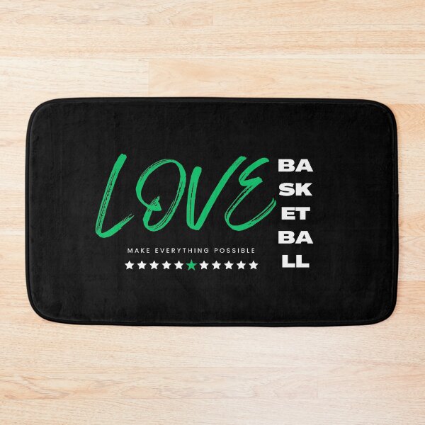 Item preview, Love basketball green, make everything possible designed and sold by Grafixfun.